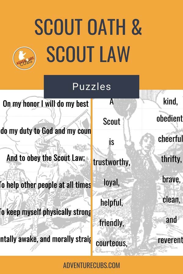 Bobcat requirements for Cub Scouts