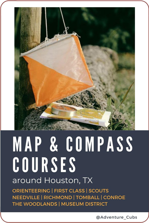 Orienteering Courses around Houston - seven great options for earning your First Class rank or just having fun!